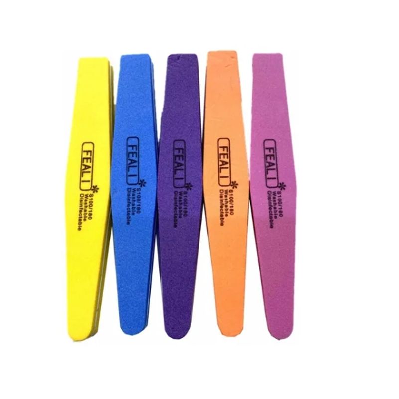 GENERICO - Set 30 Limas Pulidor De Uñas/manicure/pedicure Colores