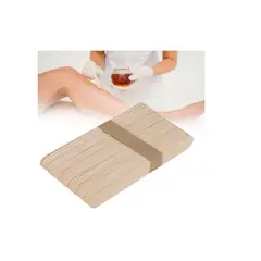 GENERICO - Paletas Para Depilación De Madera Desechables 50 Unidades