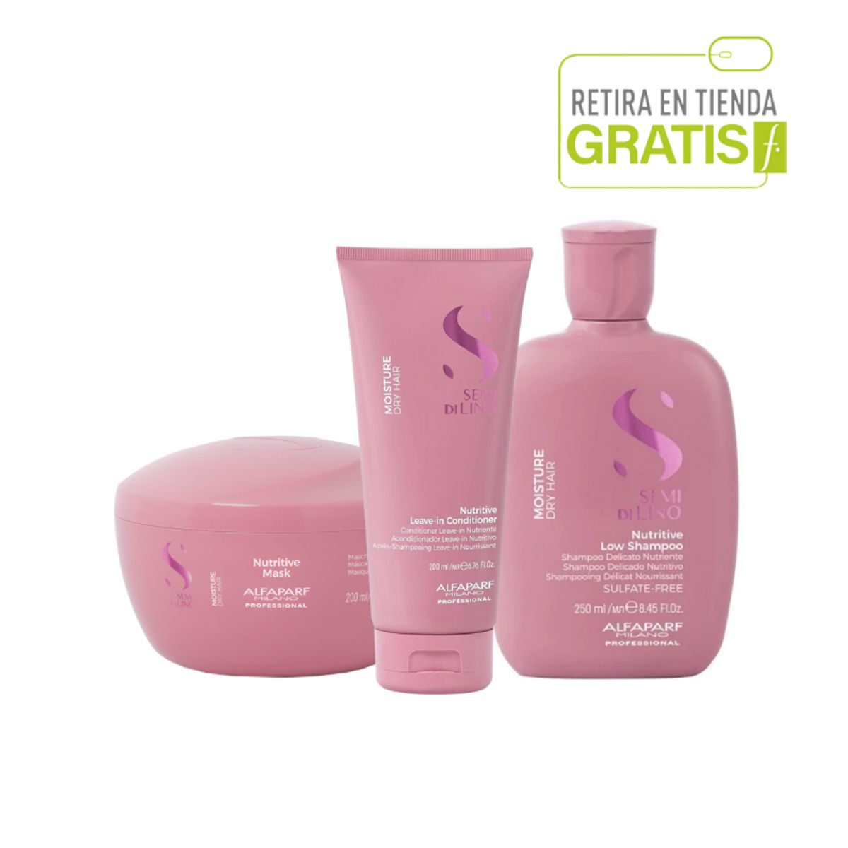 ALFAPARF MILANO - ALFAPARF Kit Shampoo+  Acondicionador+  Mascarilla Nutrición