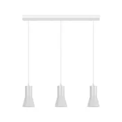LED STUDIO - LÁMPARA COLGANTE CANADÁ TRIPLE SIN AMP GU10 BLNCA