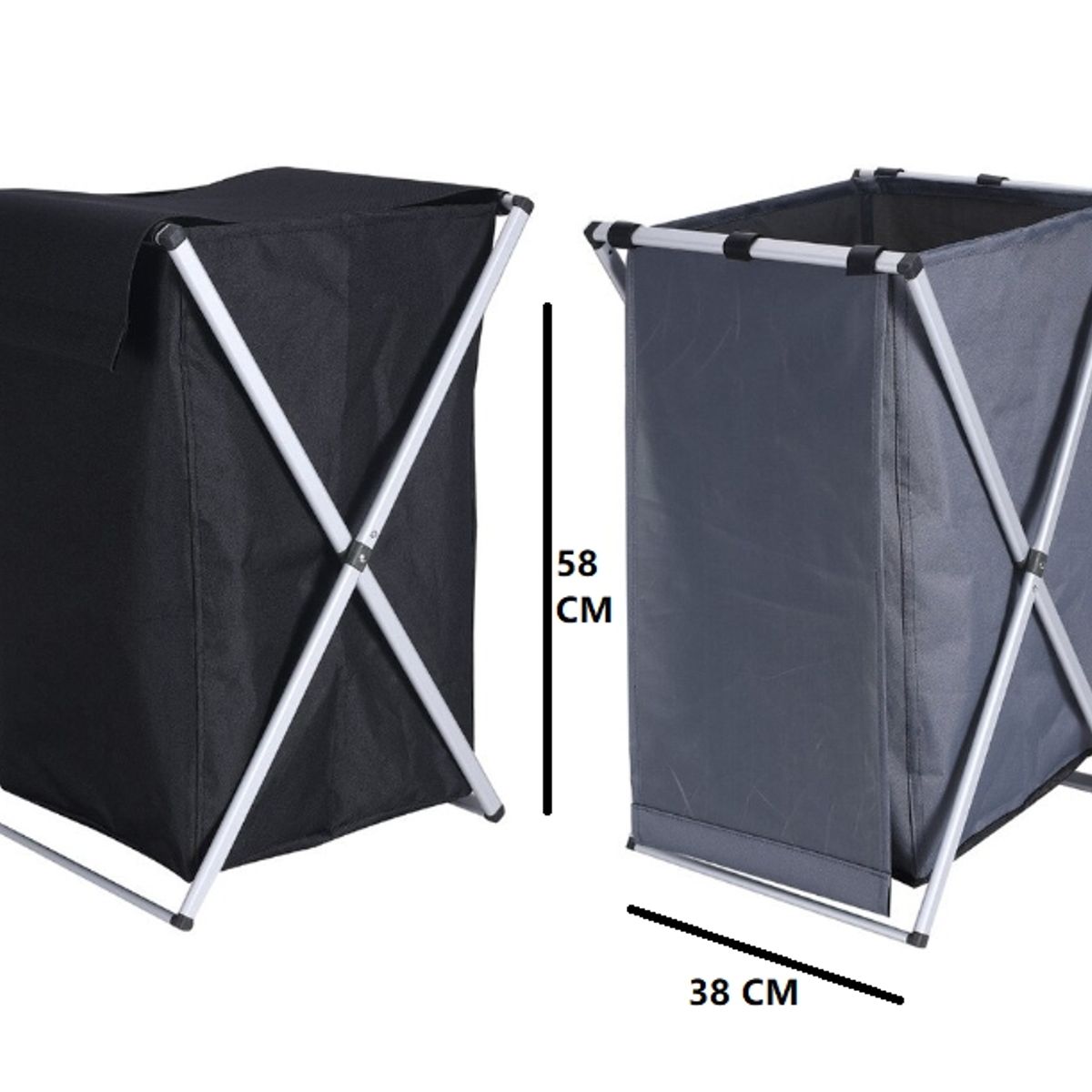 GENERICO - Cesta De Almacenamiento Para Ropa Sucia Bolsa De Lavandería