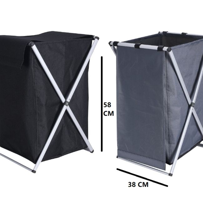 GENERICO - Cesta De Almacenamiento Para Ropa Sucia Bolsa De Lavandería