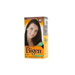 GENERICO - Bigen Tintura para cejas y cabello tono 48 Castaño Intenso