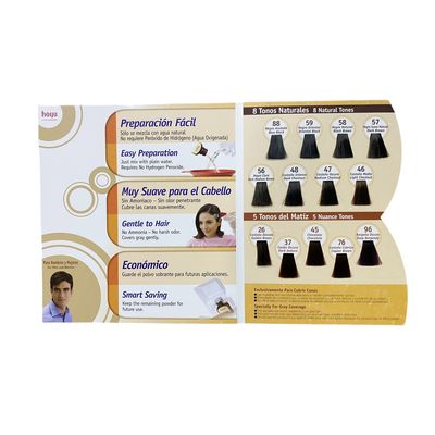 Imagen 2 del producto Bigen Tintura para cejas y cabello tono 45 Chocolate