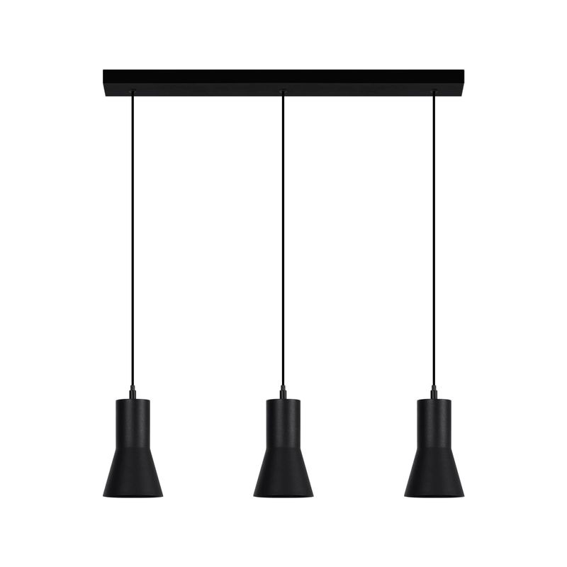 LED STUDIO - LÁMPARA COLGANTE LED STUDIO CANADÁ TRIPLE SIN AMP GU10 NGRA