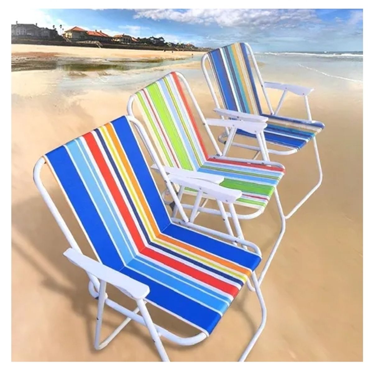 GENERICO - Silla De Playa Plegable Paseo Verano