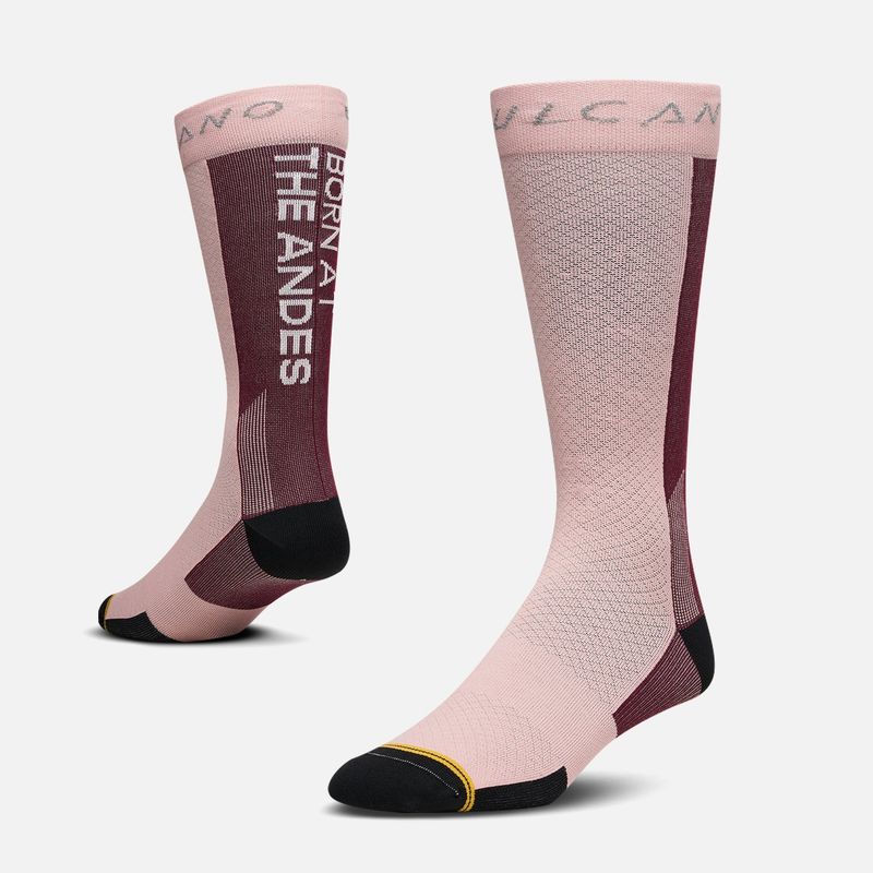 LIPPI - Calcetin Unisex Vulcano Bike Socks Rosa Lippi