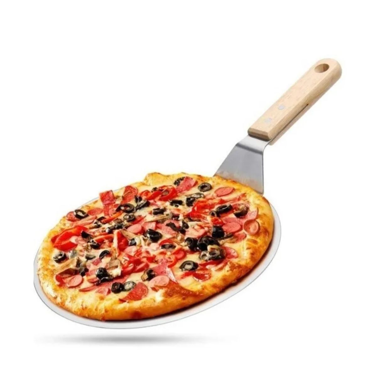 GENERICO - Pala para Pizzas 30 cm Acero Inoxidable