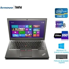 LENOVO - Notebook thinkpad x250 i5 5300u 8gb ram 256gb ssd win10 en español.