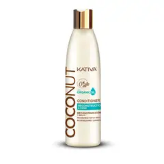 KATIVA - Acondicionador Coconut Oil 250ml Antifrizz Sella Reconstruye.-