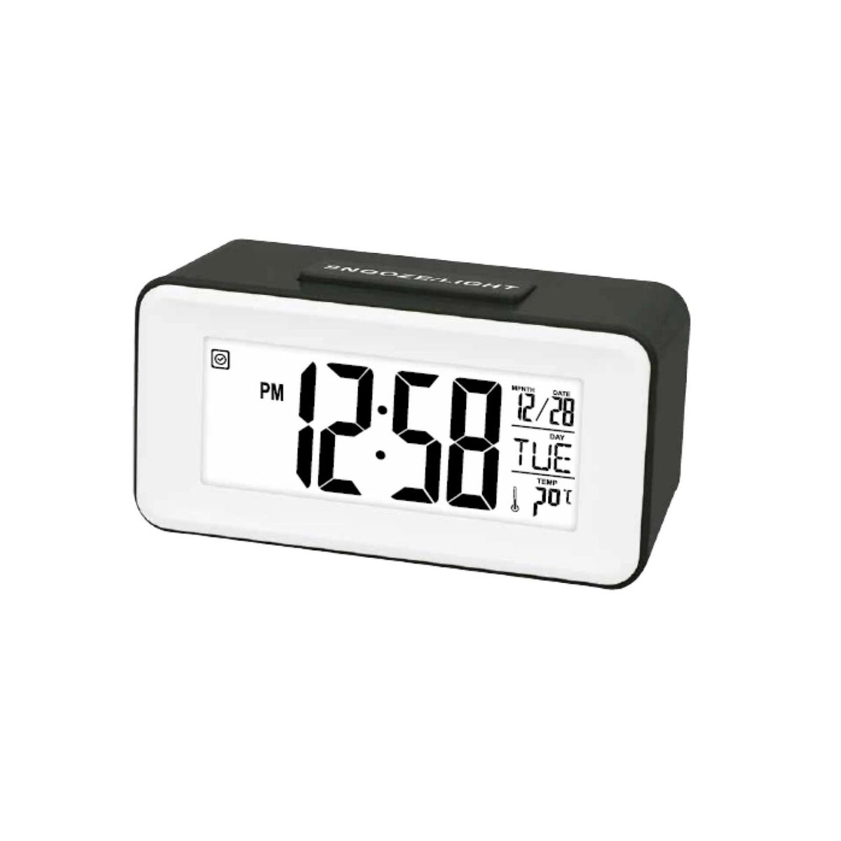 TECNOLAB - Reloj Alarma Despertador Calendario Pantalla Digital Tecnolab