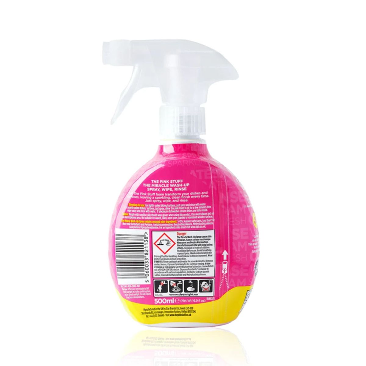 THE PINK STUFF - Lavaloza Wash Up Spray The Pink Stuff 500 ml THE PINK STUFF