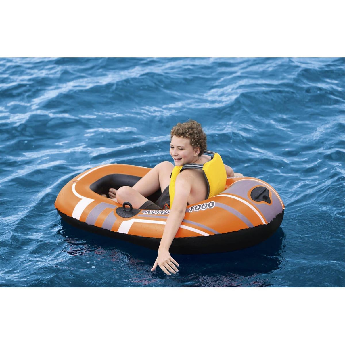 BESTWAY - Bote Inflable Con Remos Kondor 1000 1.45MX84Cm Bestway