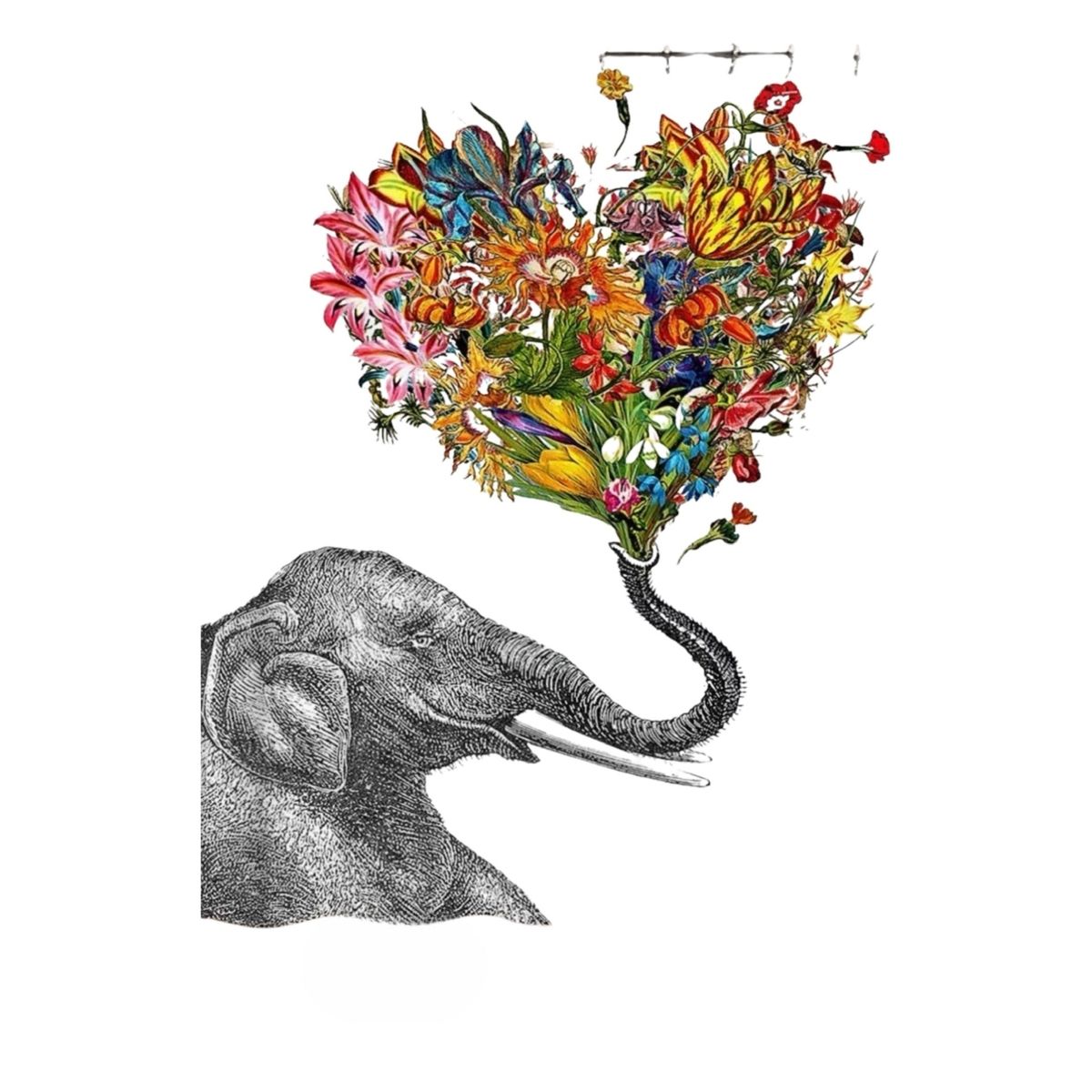 GENERICO - Cortina de Baño de tela mas FORRO Impermeable