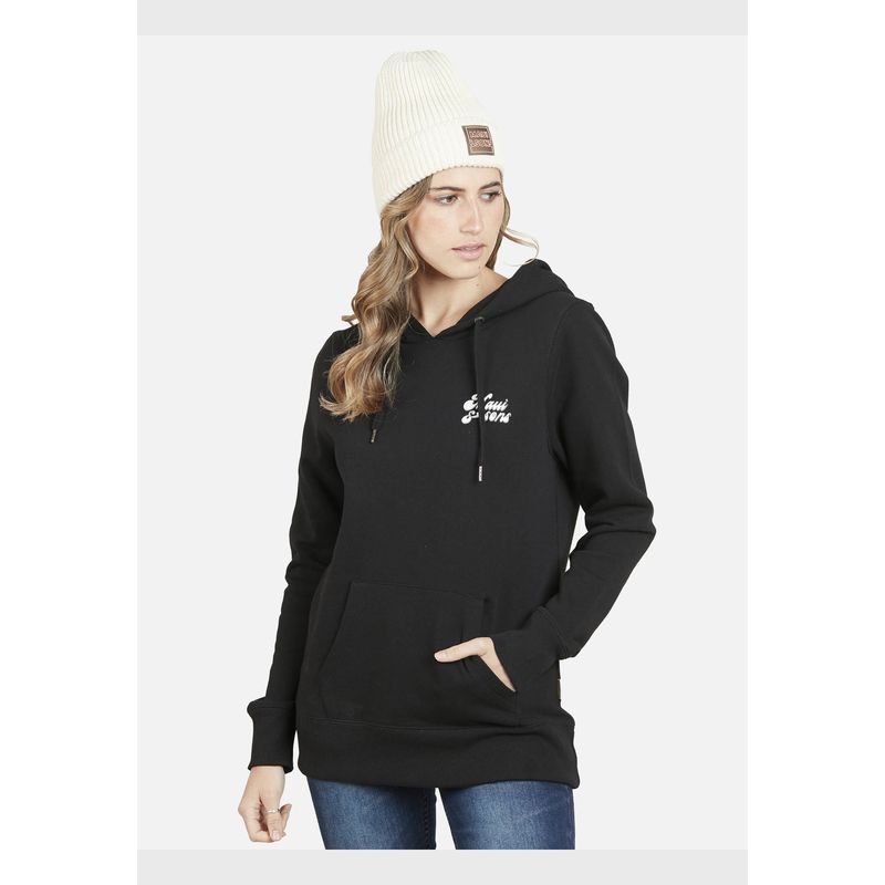 MAUI AND SONS - Poleron PINK EAGLE HOODIE Mujer Negro Maui and Sons