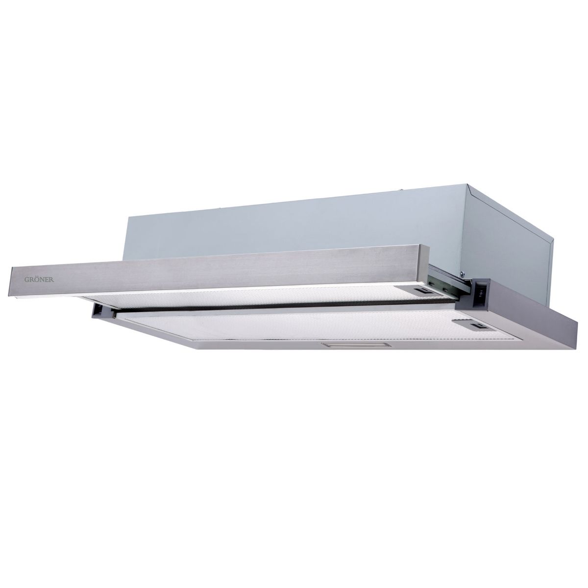 GRONER - Campana Telescópica Gröner Inox 90 cm