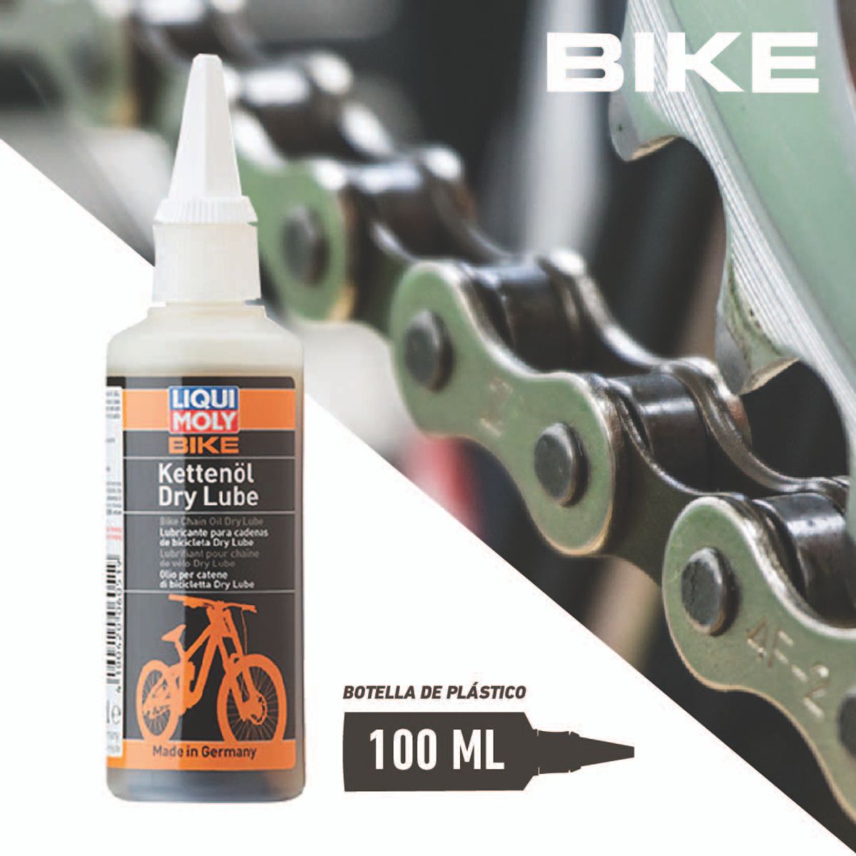 LIQUI MOLY - Aceite De Bicicleta Bike Kettenöl Dry Lube Liqui Moly 100ml