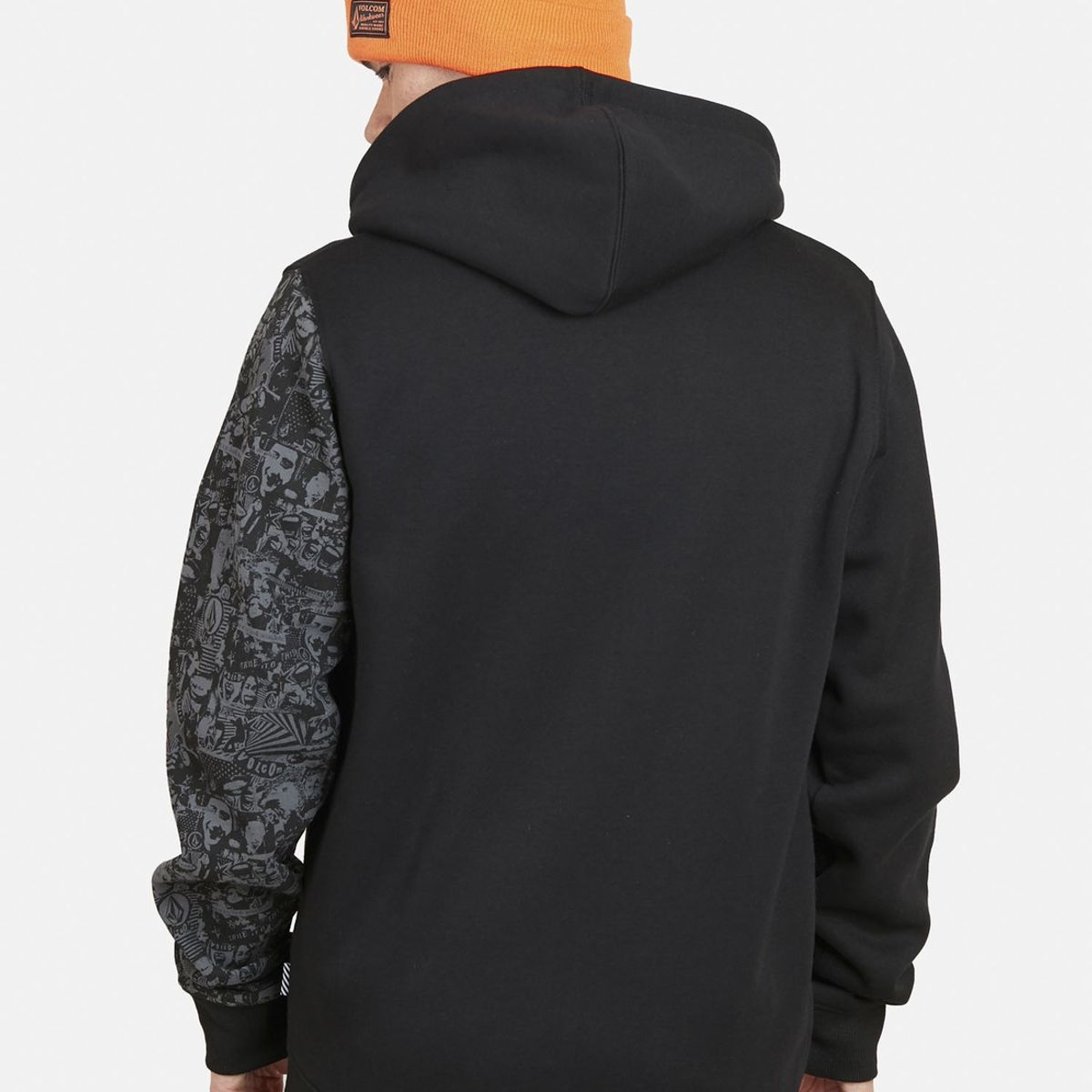 VOLCOM - Poleron BAD DIAMOND Hombre Negro Volcom.