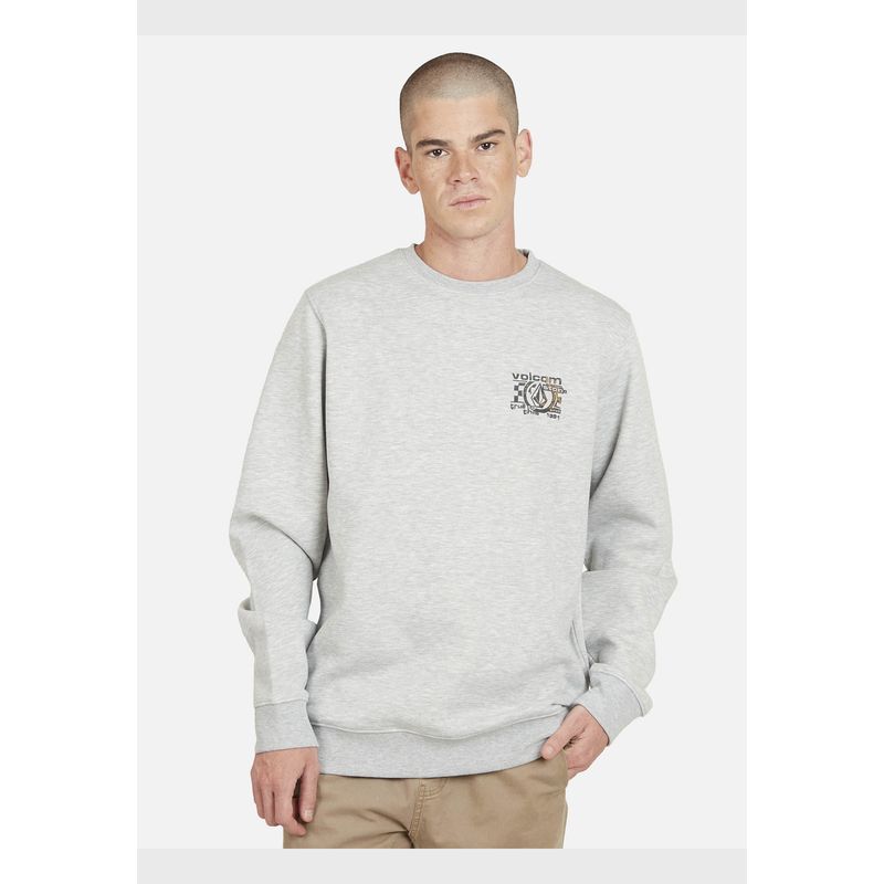 VOLCOM - Poleron STONE VLCM Hombre Gris Volcom