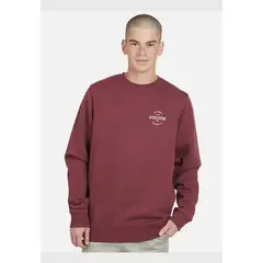 VOLCOM - Poleron STONE SUPLLY Hombre Burdeo