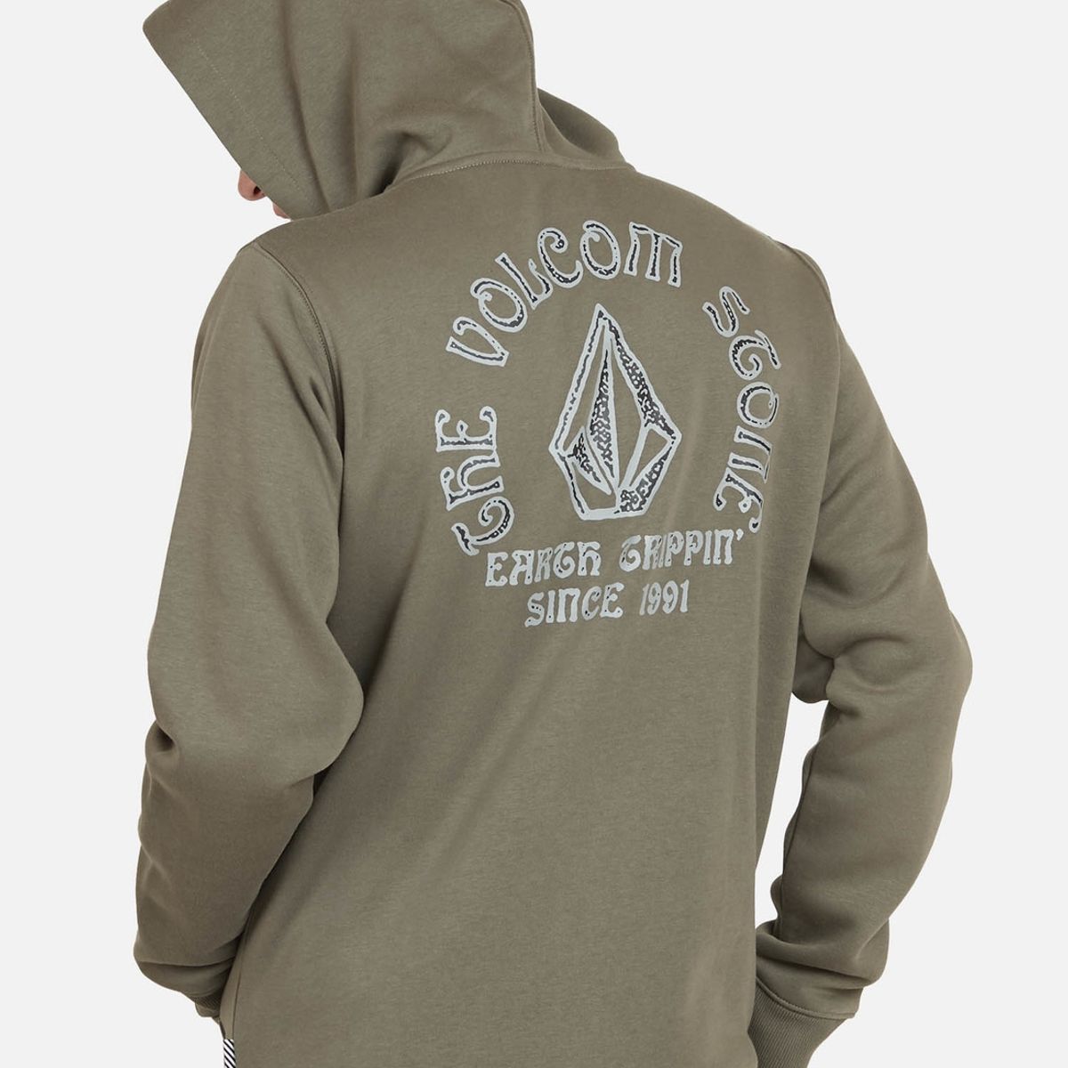 VOLCOM - Poleron VLCM STONE Hombre Verde Volcom