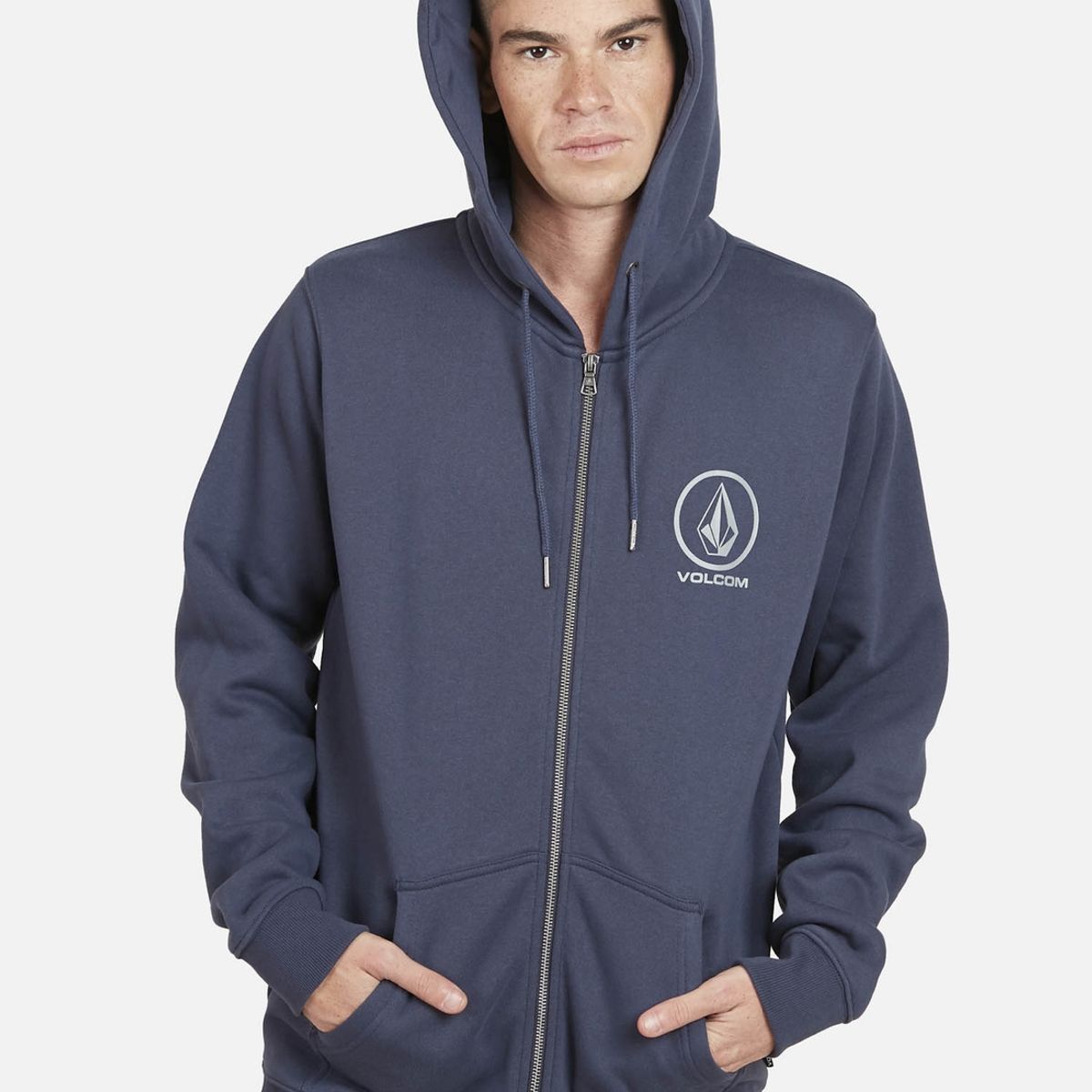 VOLCOM - Poleron DIAMOND VLCM FZ Hombre Azul Volcom