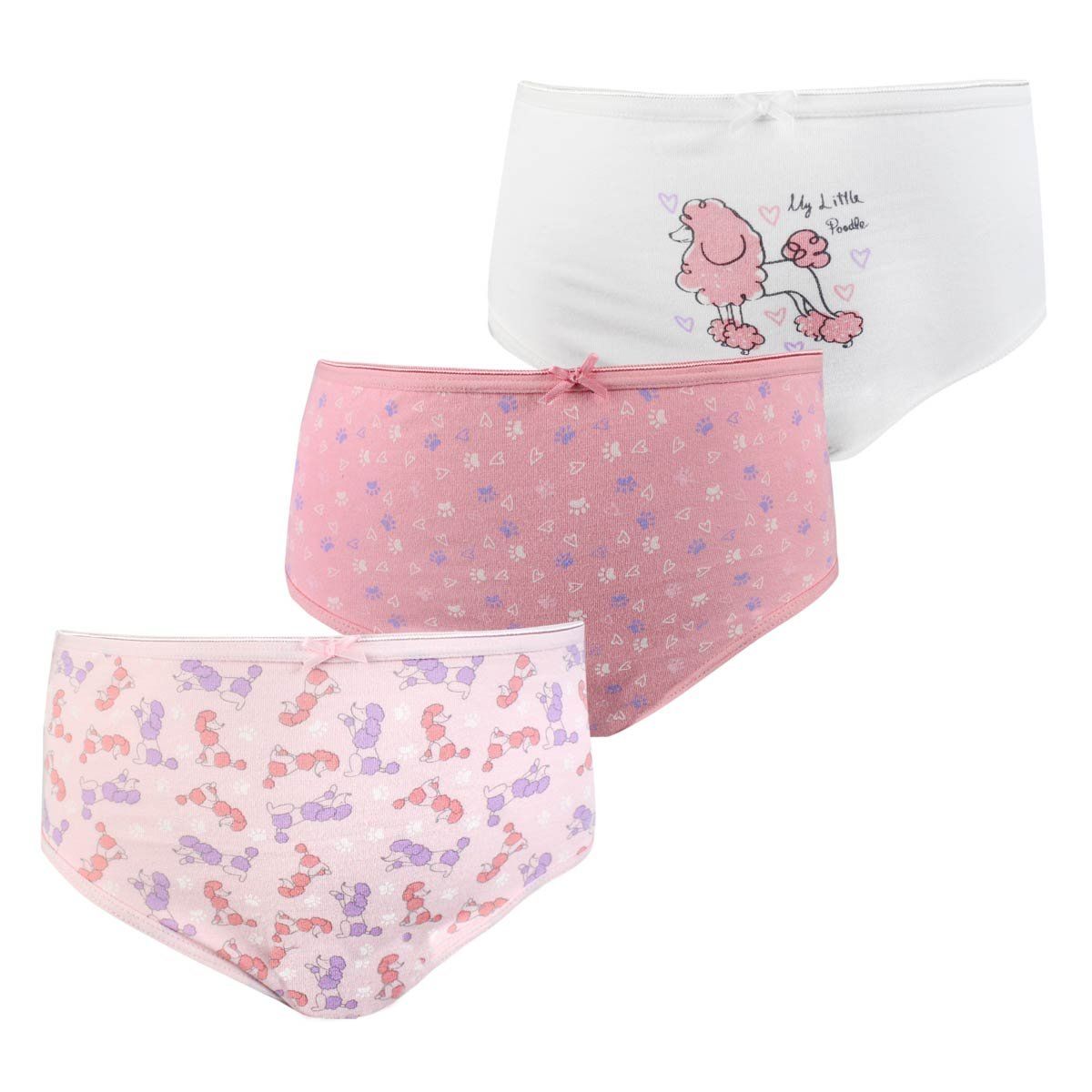 TAIS - 3 Calzones Cotton Spandex Niña Frutilla Tais