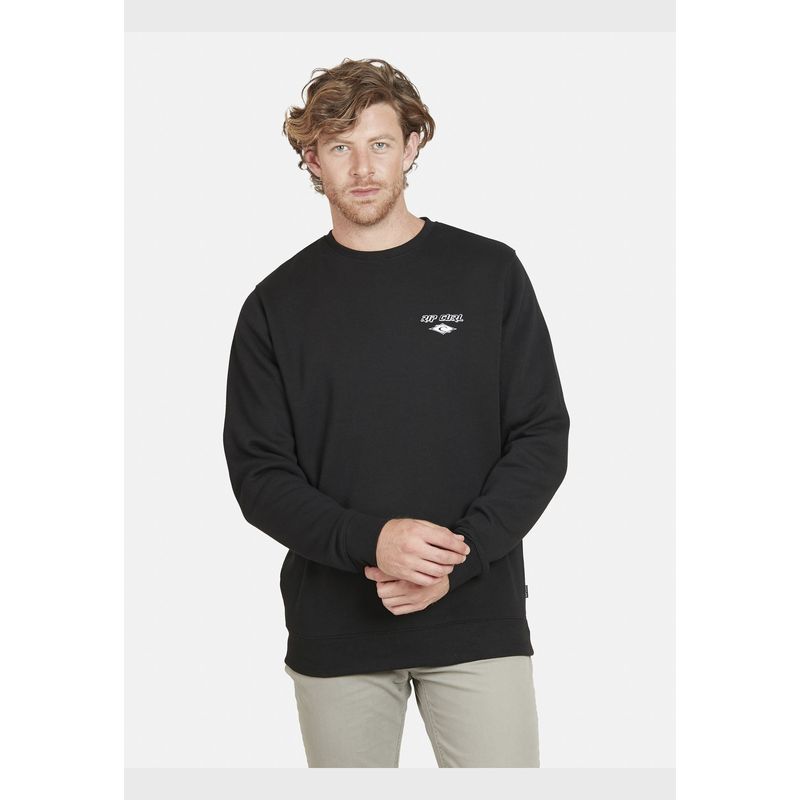 RIP CURL - Poleron RC 1969 Hombre Negro Rip Curl