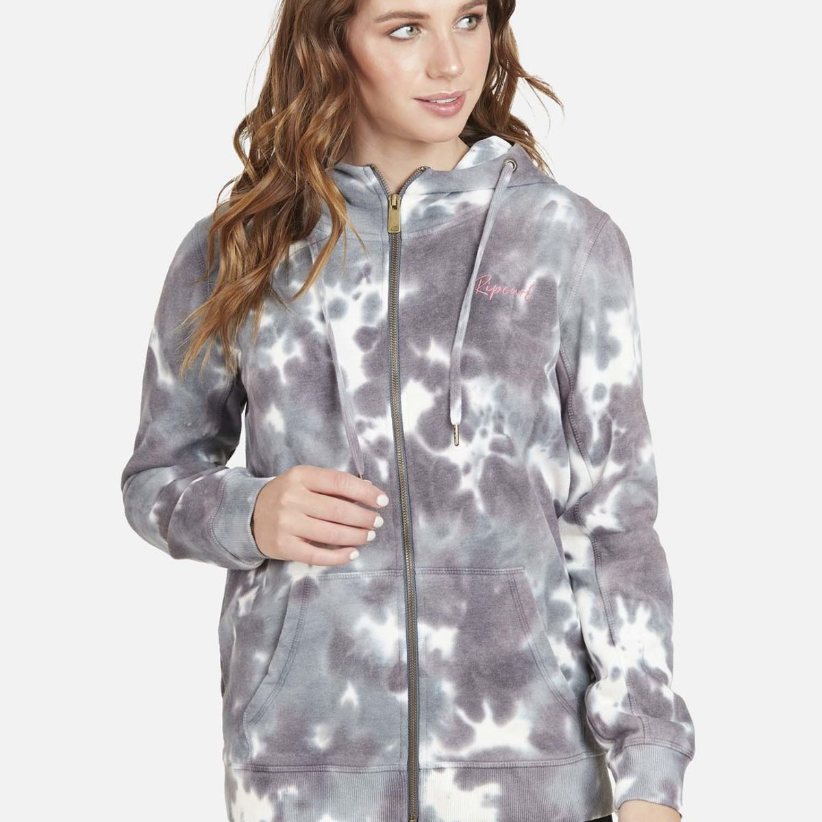 RIP CURL - Poleron GREY TD FZ Mujer Multicolor Rip Curl