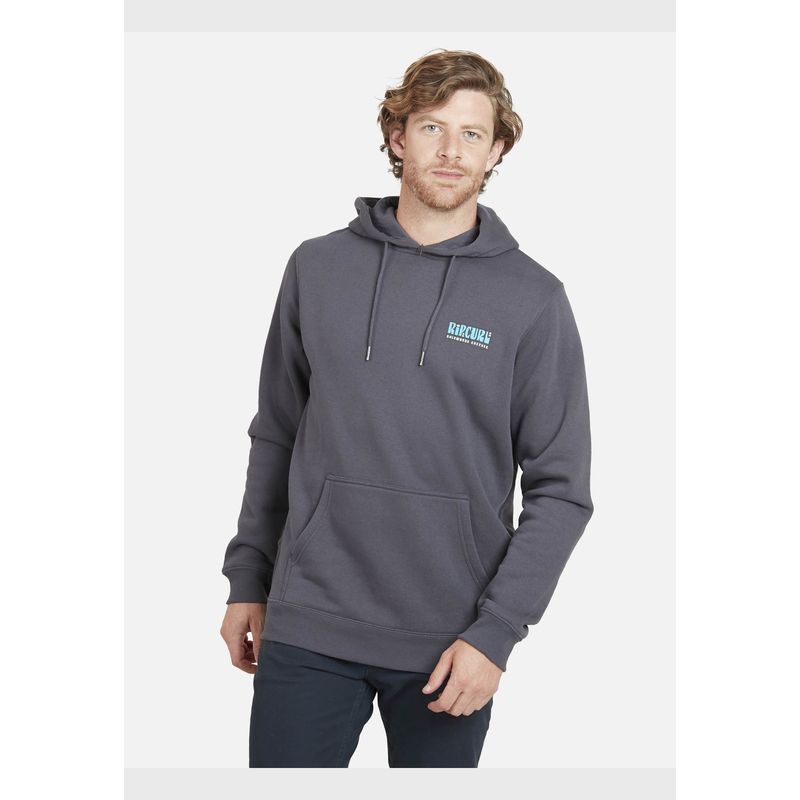 RIP CURL - Poleron RC SURF SUN Hombre Gris Oscuro Rip Curl