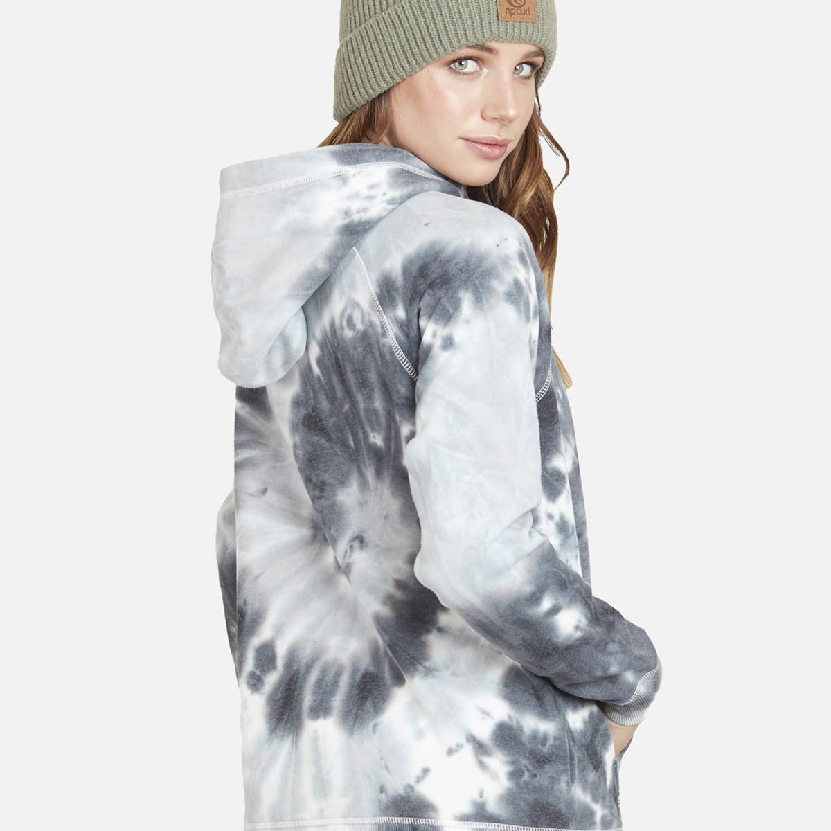 RIP CURL - Poleron DEEP BLUE SPIRAL CURL Mujer Multicolor Rip Curl