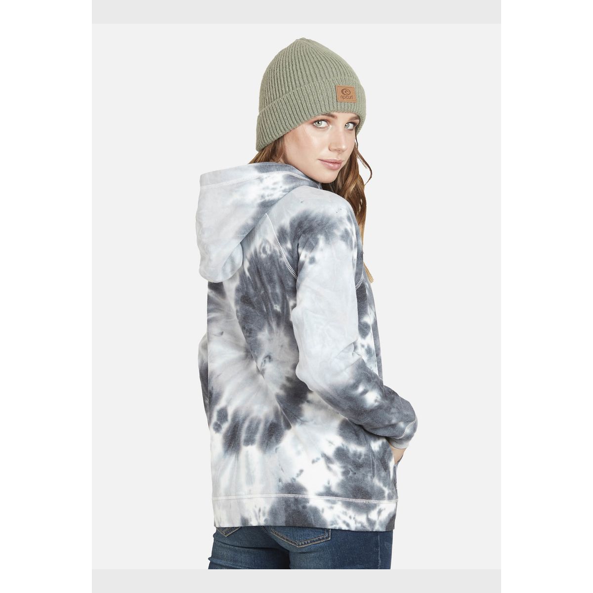 RIP CURL - Poleron DEEP BLUE SPIRAL CURL Mujer Multicolor Rip Curl