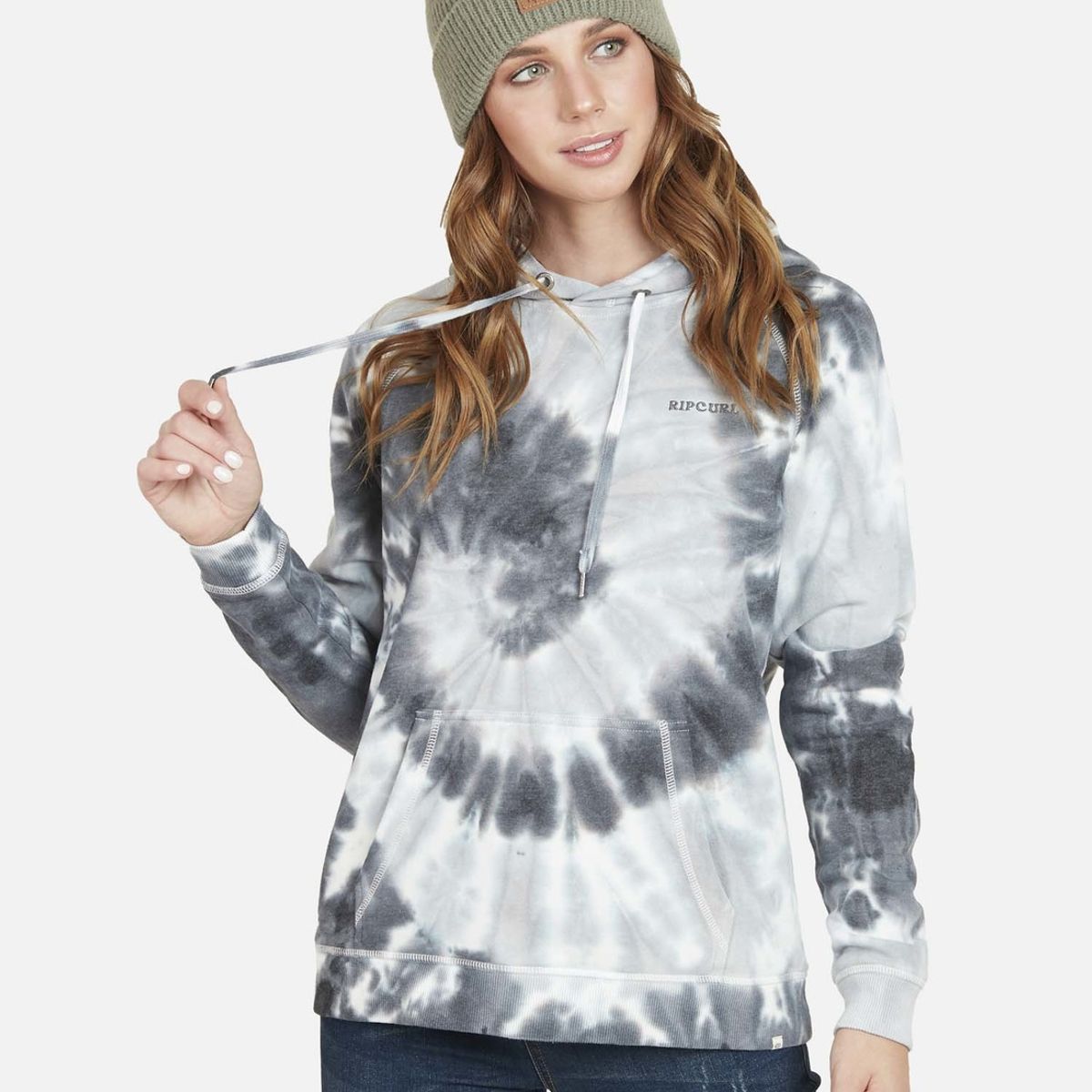 RIP CURL - Poleron DEEP BLUE SPIRAL CURL Mujer Multicolor Rip Curl