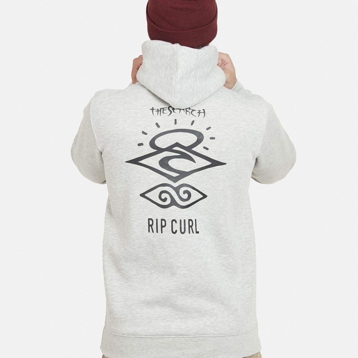 RIP CURL - Poleron THE SEARCH RIP CURL Hombre Gris Mezcla Rip Curl