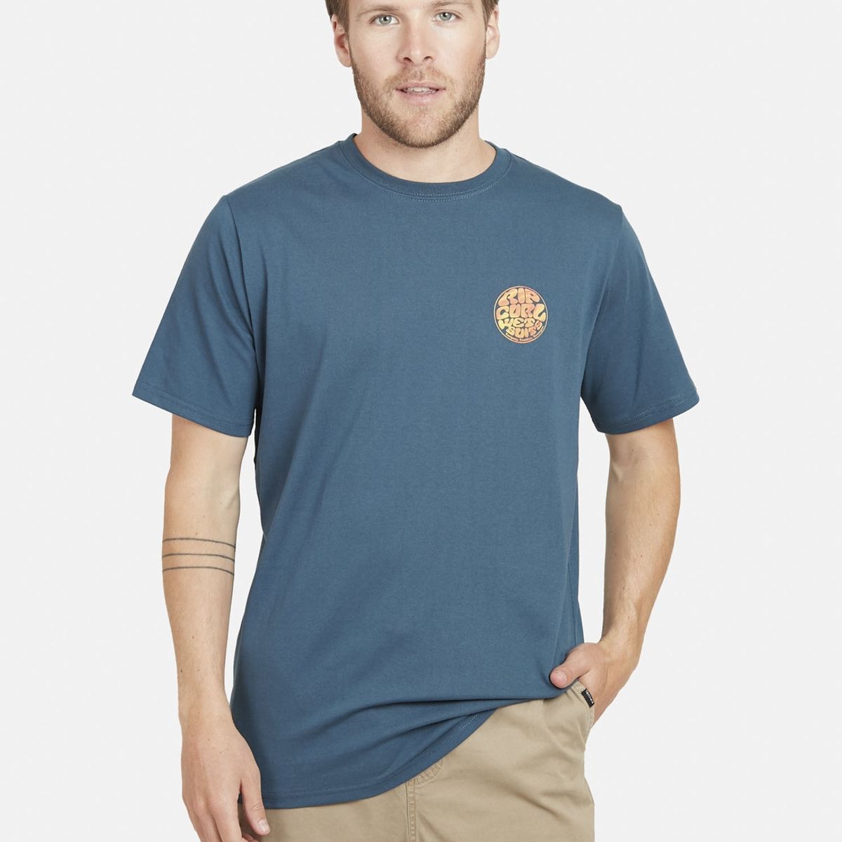 RIP CURL - Polera RIP CULR BRILLIANT Hombre Marino Rip Curl