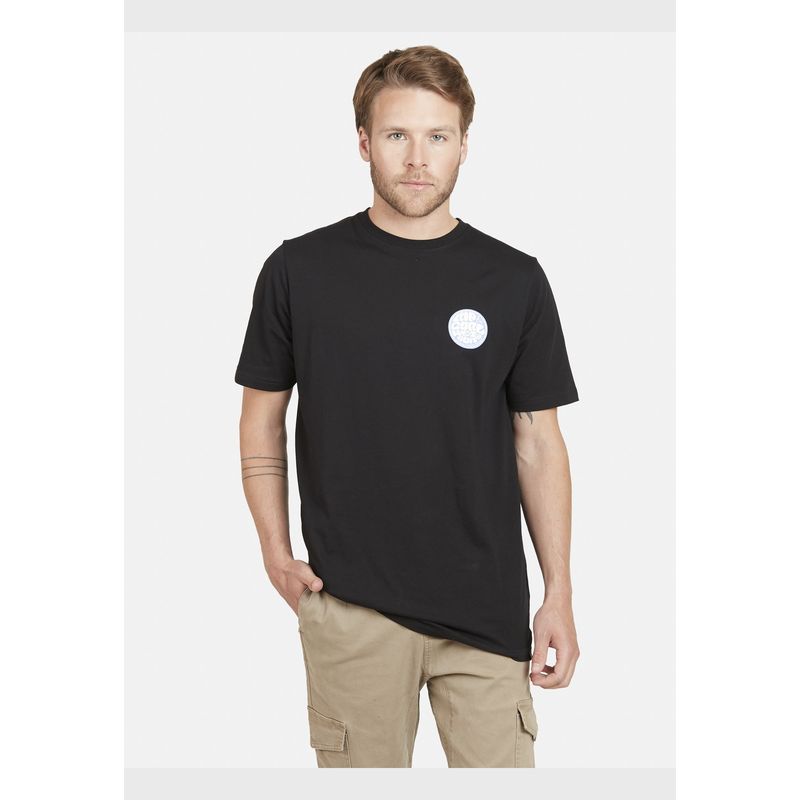RIP CURL - Polera LIL WETSUITS TEE Hombre Negro Rip Curl