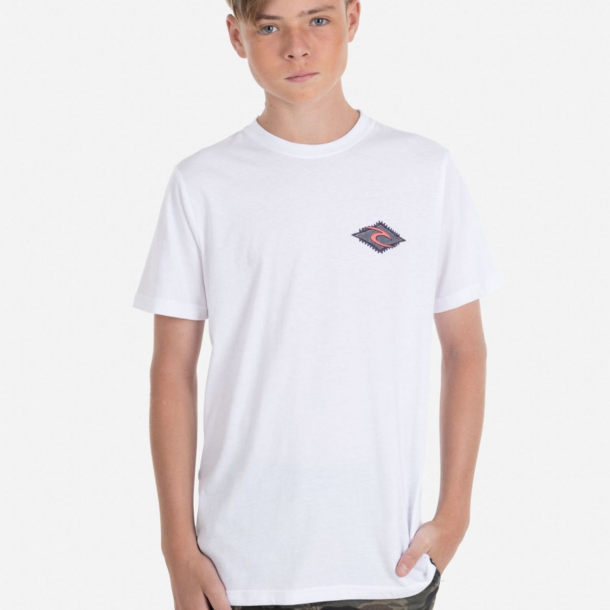 RIP CURL - Polera BLESS UP TEE Juvenil Blanco Rip Curl