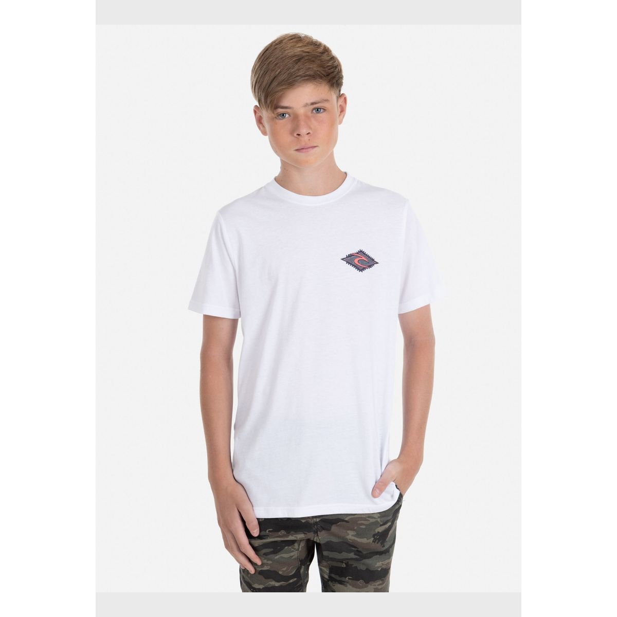 RIP CURL - Polera BLESS UP TEE Juvenil Blanco Rip Curl