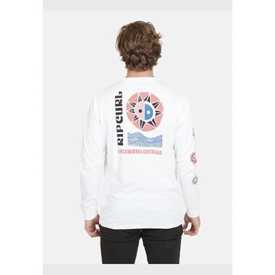 Imagen 2 del producto Polera SWC SUN BEAMS LS TEE Hombre Blanco