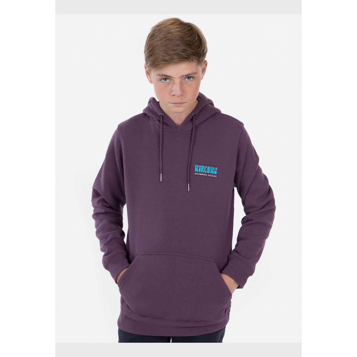 RIP CURL - Poleron RC SURF SUN Juvenil Burdeo Rip Curl