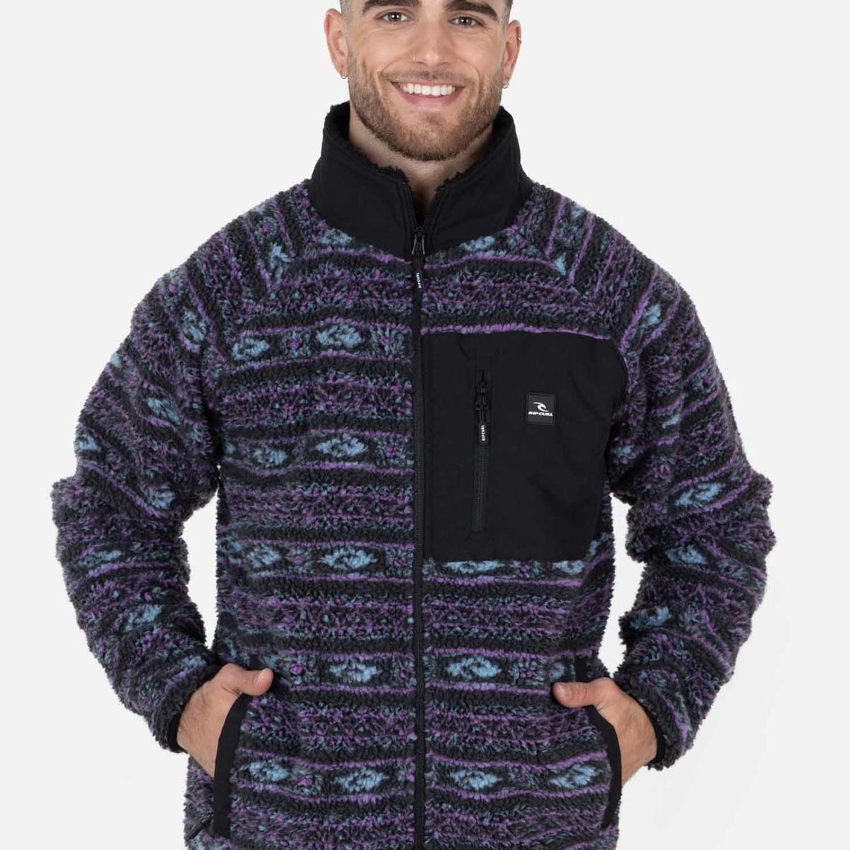 RIP CURL - Poleron RC SUN Hombre Multicolor Rip Curl