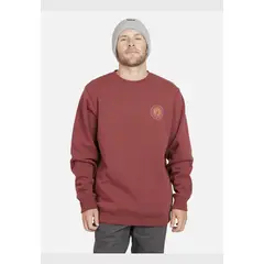RIP CURL - Poleron RP SURF Hombre Rojo Oscuro