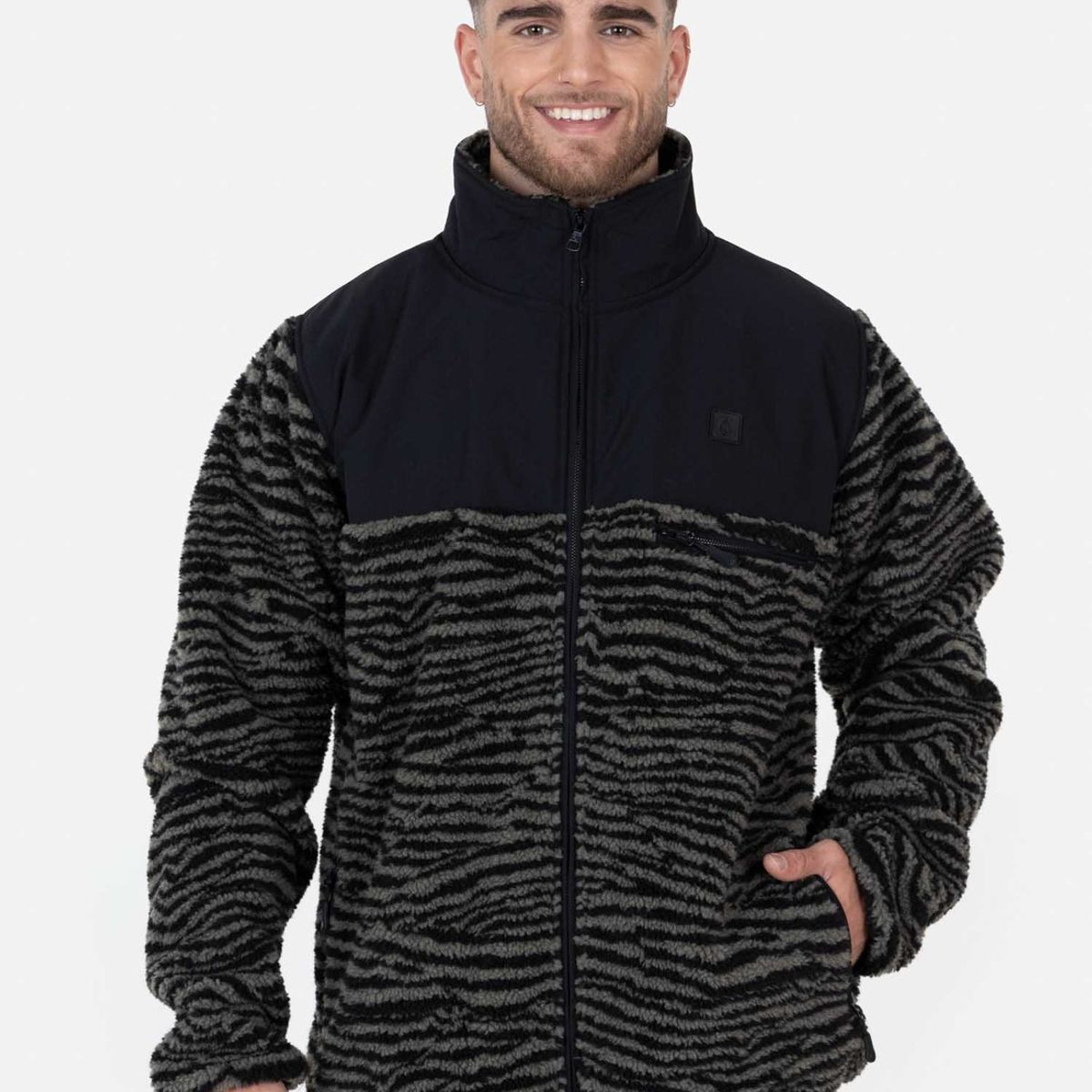 VOLCOM - Polera HEATHER TEES Hombre Blanco Volcom.