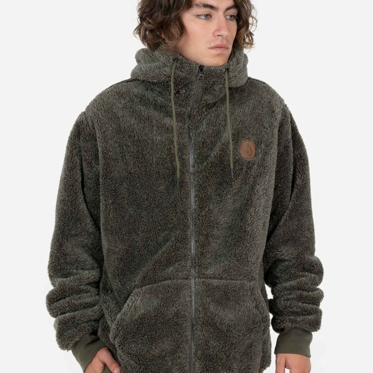 VOLCOM - Poleron SLUICE  S/S TEE Hombre Gris Volcom