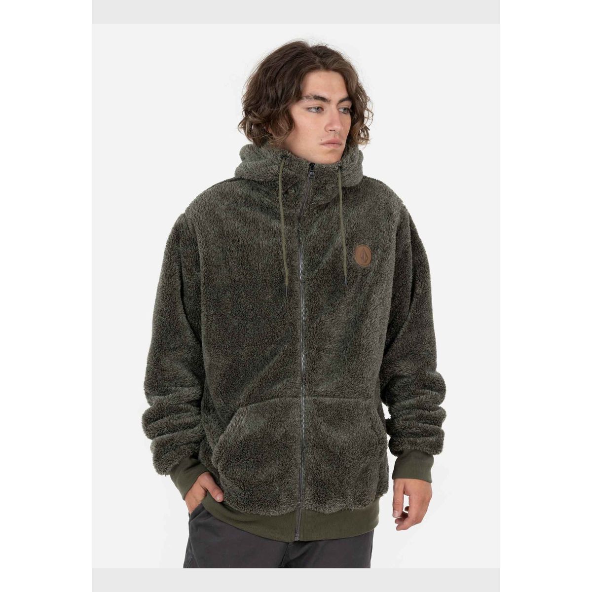 VOLCOM - Poleron SLUICE  S/S TEE Hombre Gris Volcom