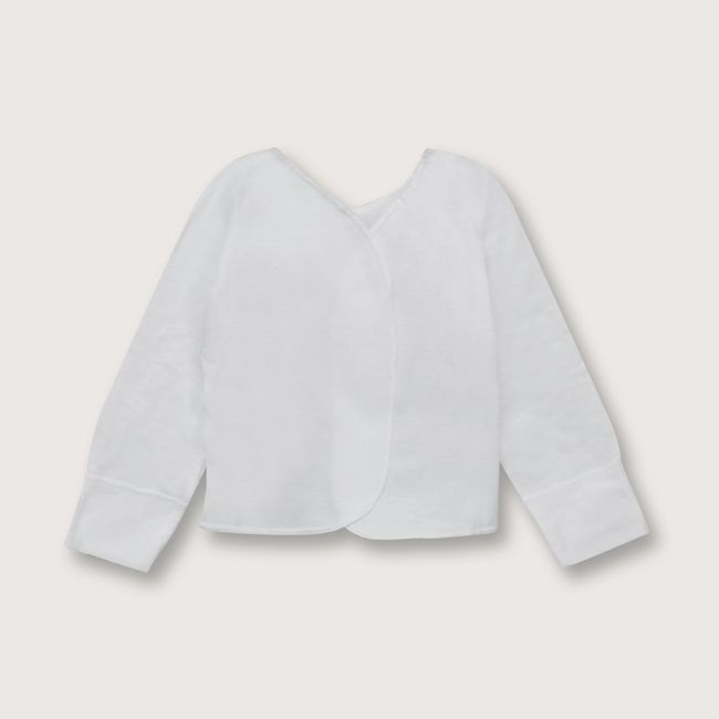 OPALINE - Camiseta con guante blanco (prematuro a 3 meses)