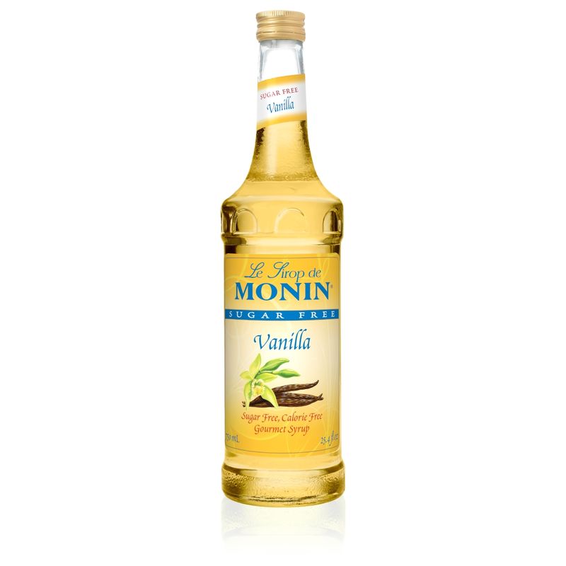 GENERICO - Syrup Monin Café Cocktail Sabor Vainilla Sin Azúcar 750 Ml