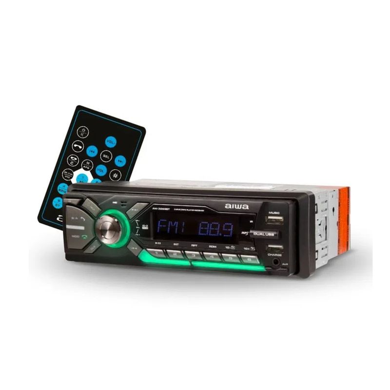 AIWA - Radio De Auto Aiwa Aw-3269bt Con Usb Bluetooth Y Sd