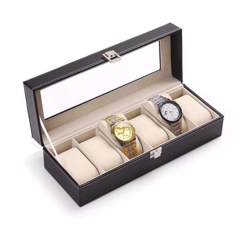 GENERICO Organizador De Relojes Caja Para Guardar Reloj Estuche