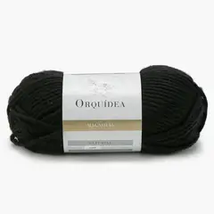GENERICO - Lana 100% Magnolia Orquidea 100 grs - Negro 205